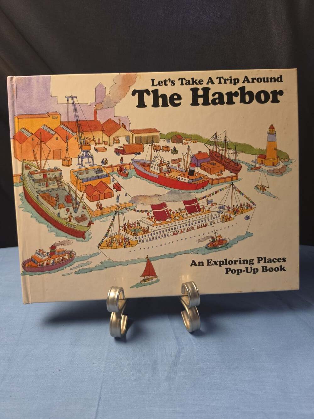An Exploring Places Pop-Up Book: Let's Take a Trip Around the Harbor (Hardcover)